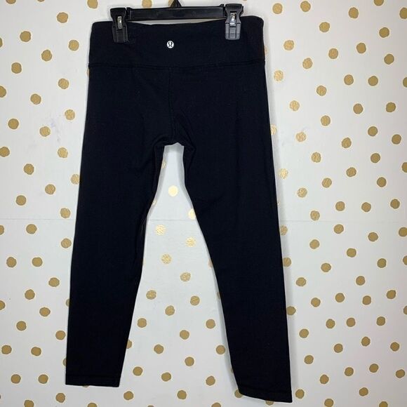 Lululemon wunder under crop black luon 6 - Picture 5 of 6